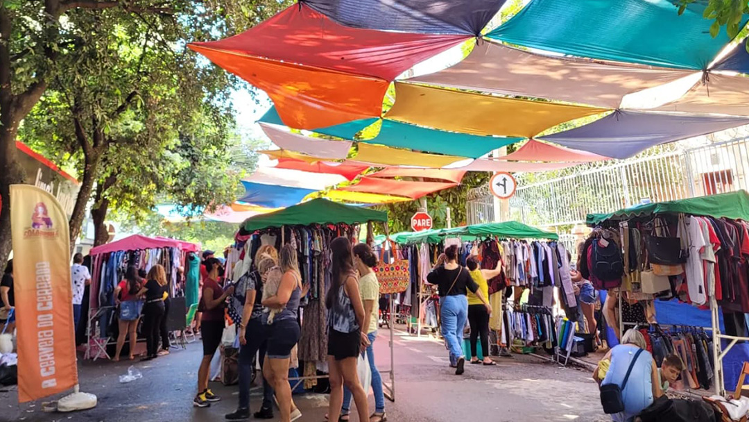 A feira acontece nesse domingo, dia 07