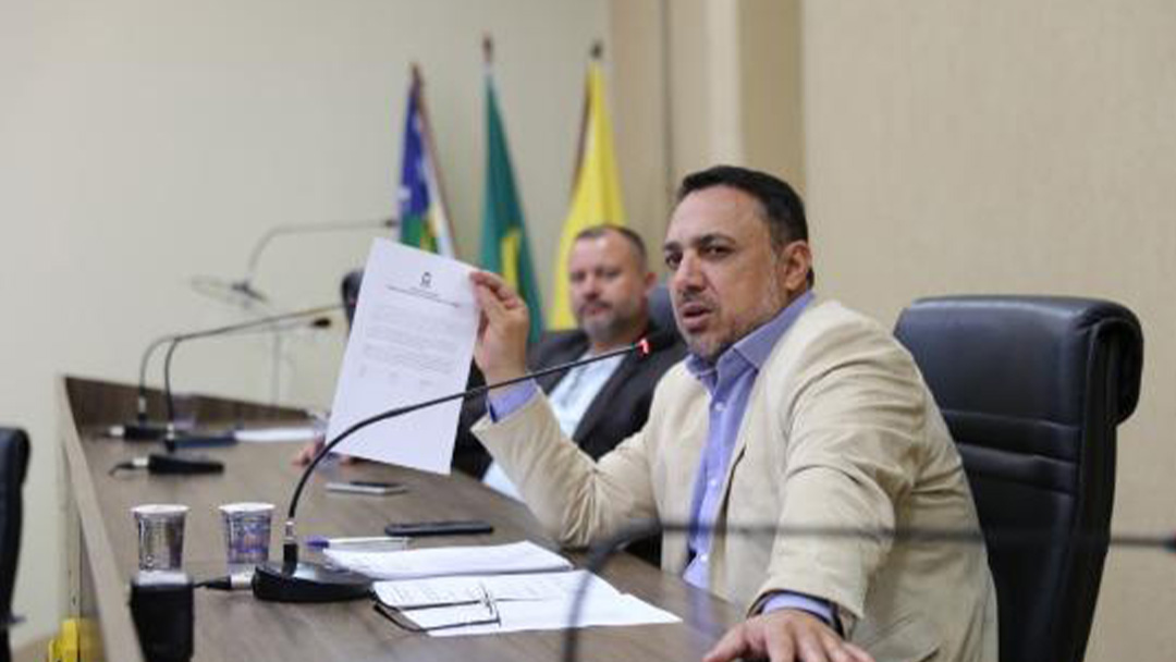 André Fortaleza(Presidete da câmara Municipal de Aparecida