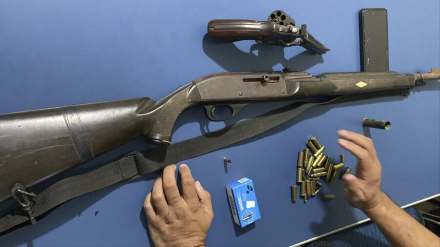 Armas  encontradas