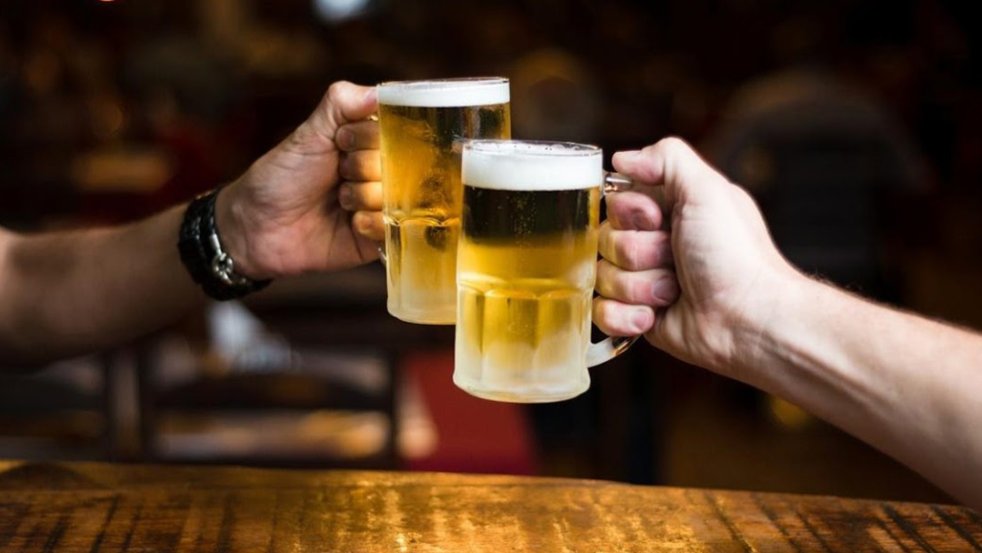 As bebidas estão liberdas
