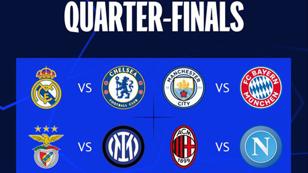 Confrontos da quarta de final da Champions League