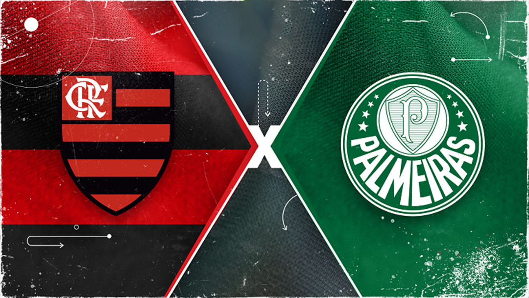 Flamengo e Palmeiras pela Supercopa