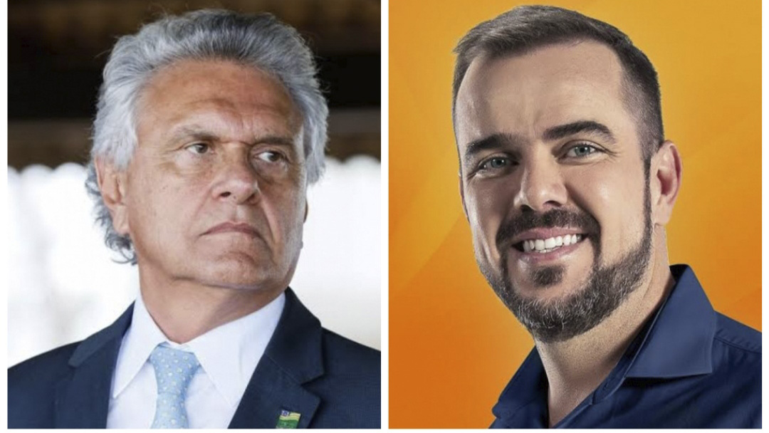 Gustavo Mendanha e Ronaldo Caiado