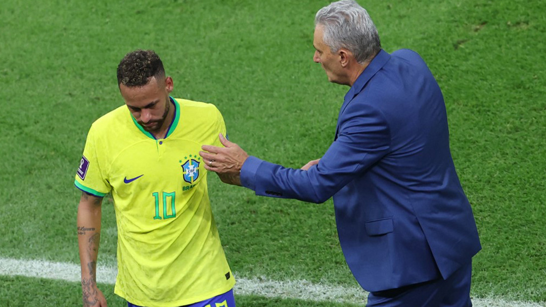 Neymar em campo
