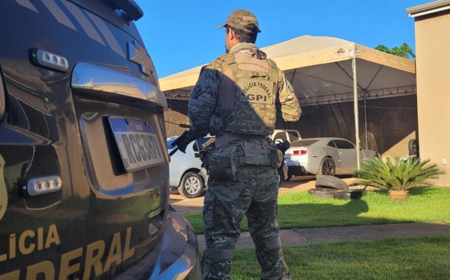 Polícia Federal cumpre mandado de busca e apreensão em Goiânia 