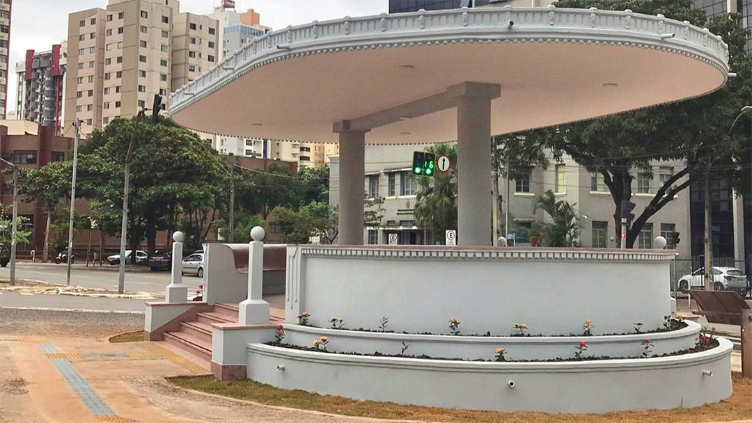 Praça cívica de Goiania