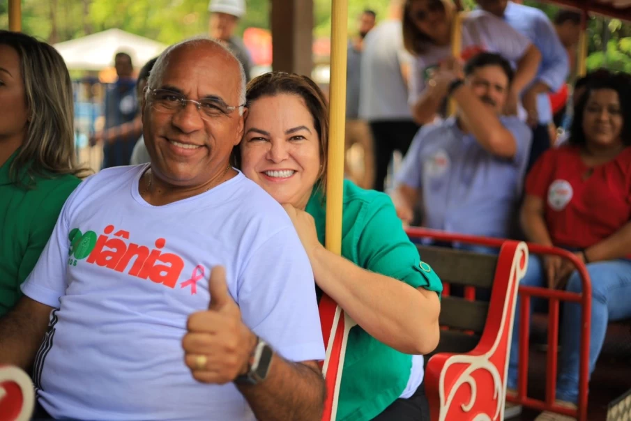 Prefeito Rogério Cruz e Dona Telma Cruz