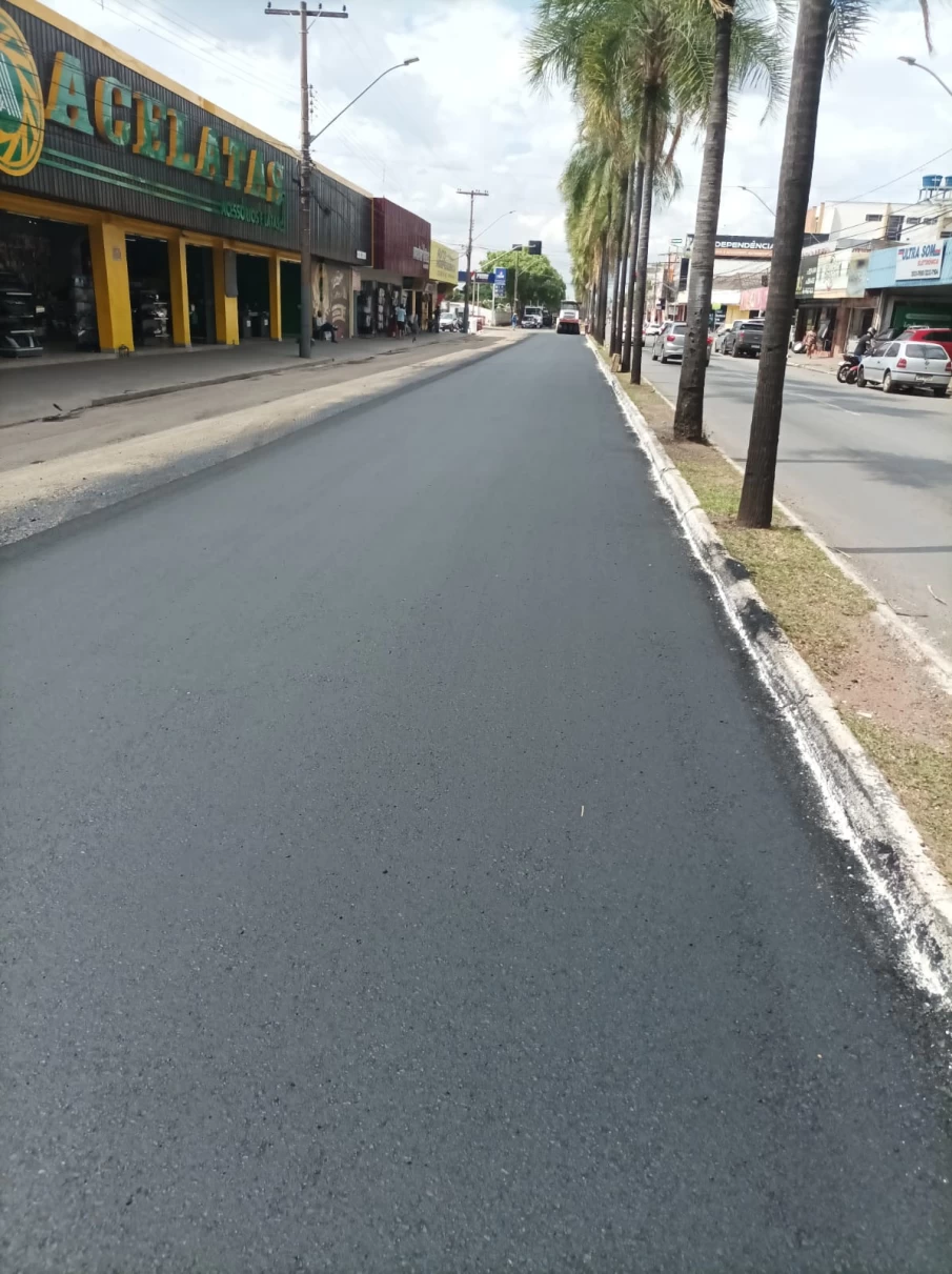 Prefeitura de Goiânia conclui reconstrução asfáltica da Av. Independência