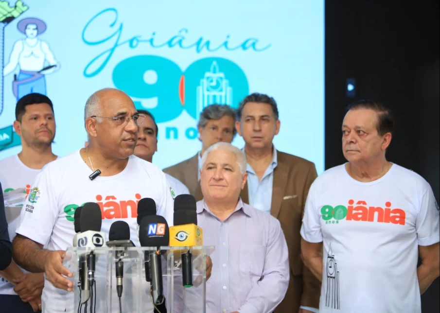 Rogério Cruz anuncia a programação de aniversário de Goiânia